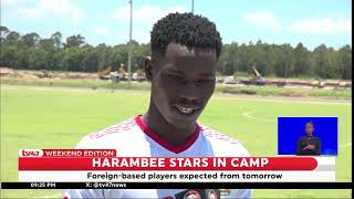 Harambee Stars trains hard for the fournation tournament in malawi [upl. by Llevad]