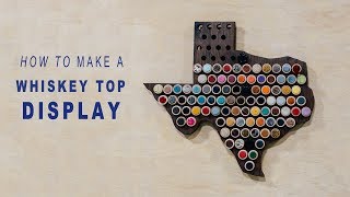 DIY Walnut Texas Whiskey Top Display [upl. by Yerffej509]