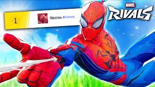 Ce joueur est le meilleur SPIDERMAN de Marvel Rivals  ► Gameplay Necros Ranked Diamant [upl. by Castra68]