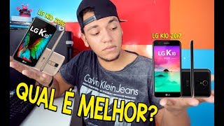 Comparativo LG K10 2017 Vs LG K10 2016 [upl. by Craddock335]