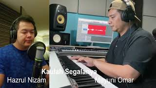 Kaulah Segalanya live acoustic version by Hazrul Nizam amp Mayuni Omar [upl. by Orvil579]