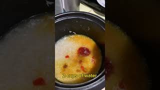 Cooking turmeric rice in an easy way turmericrice javarice yellowrice cooking [upl. by Cutcliffe]