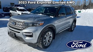 2023 Ford Explorer Limited AWD Start Up Exterior Interior amp Full Review [upl. by Bein]