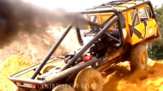 Truck trials Euro 6x6 Truck Break Through Extreme terrain [upl. by Bevon729]