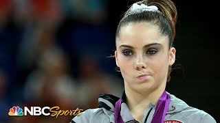 No Silver Lining McKayla Maroney unimpressed at London vault finals I NBC Sports [upl. by Riggall972]