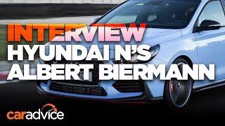 Hyundai i30 N We interview N boss Albert Biermann [upl. by Ela]