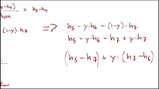 Example Problem  Rankine Cycle 3  Open Feedwater Heater [upl. by Nueovas]