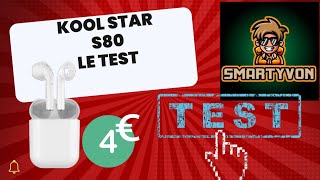 Pour 4 EUROS je teste les écouteurs KOOL STAR KS80 de chez ALDICAUCHEMARS OU RÊVES [upl. by Oner]