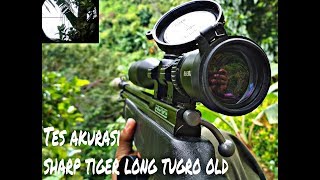 Tes akurasi sharp tiger long tugro R8 lawas dan masih pada ori [upl. by Ecallaw]