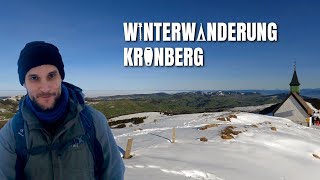 Winter und Schneeschuhwanderung Kronberg Schwägalp  Jakobsbad [upl. by Asha]