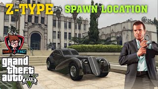 ZTYPE spawn location gta 5 Offline  Gamerfaiz [upl. by Selene]