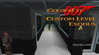 GoldenEye 007 N64  Exodus  00 Agent Custom level [upl. by Ahsan]