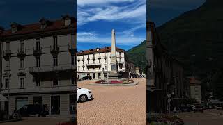 Piazza Indipendenza in Bellinzona Switzerland [upl. by Appolonia]