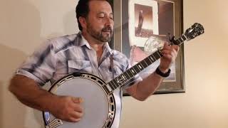 Whitewater Bela Fleck cover on a 1975 Gibson RB250 [upl. by Edveh526]