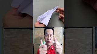 Fold a Fighter Jet Paper Plane That Soars origami diy shorts funny trend craft [upl. by Katheryn]