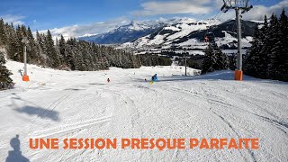 Comment se faire un tibia en ski Session du 24022024 [upl. by Chery]