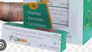 QUDERM Plus Cream Beclomethasone Dipropionate Clotrimazole amp Neomycin Sulphate Cream [upl. by Calendre]