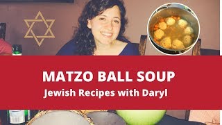 Best Matzo Ball Soup  Recipe by Lounging with Lenny [upl. by Sible559]