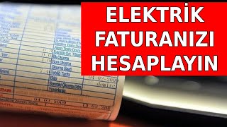 Elektrik Faturası Hesaplama  EPDK Üzerinden Kolayca Elektrik Faturası Hesapla [upl. by Annyl]