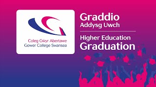 Gower College Swansea’s annual higher education graduation at Swansea Arena 2022 [upl. by Ytissahc]