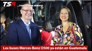 Los nuevos bueses MercesBenz O 500 ya están en Guatemala [upl. by Kirimia180]