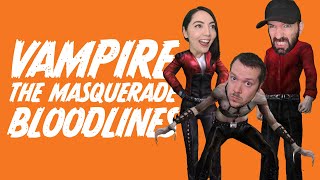 Vampire the Masquerade Bloodlines 🎃 HALLOWSTREAM TREAT Lets Play VtM Bloodlines [upl. by Azilanna]