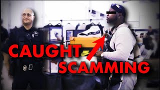 Exposing SCAMMER at SneakerCon [upl. by Feinberg]