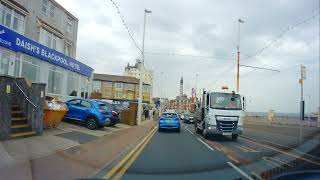 Cleveleys to Ansdell via Blackpool Promenade June 2024 [upl. by Feldstein]