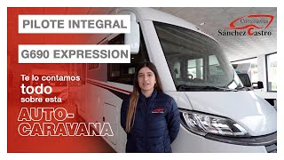 Autocaravana nueva integral Pilote Galaxy 690D de 4 plazas  Caravanas Sánchez Castro [upl. by Dowlen]