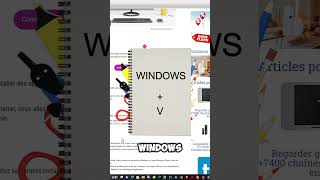 Copier coller plusieurs liens textes dans le presse papier windows 11  vidéo portrait ST [upl. by Annohsal]