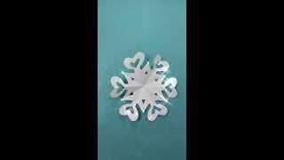 Haz copos de NIEVE de papel 2  ideas fáciles para decorar [upl. by Aryan]