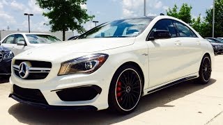 2015 Mercedes Benz CLA Class CLA 45 AMG Full Review  Exhaust  Start Up [upl. by Lobell]