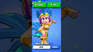 AQUI É BRASIL Skin da Piper de Carnaval brawlstars starrtoon carnaval [upl. by Adym]