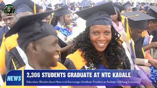 2306 students graduate at NTC Kabale [upl. by Dedrick853]