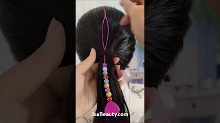 Hair tie makeup tutorial natural cute look by JSA Beauty [upl. by Wickner]