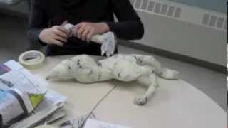 How to Make Paper Mache Alebrijes  Step One Armature [upl. by Alleyne39]