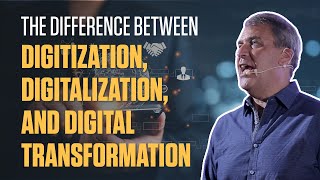 The Difference Between Digitization Digitalization and Digital Transformation [upl. by Koffman836]