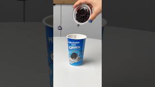 Milkshake OREO asmr unpacking milkshake oreo cookiesopening [upl. by Azalea41]