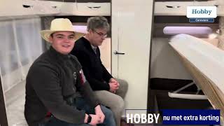 Hobby Prestige 560 WLU 2024 nu met € 3634 extra korting FULL OPTIONS  caravan nieuw review [upl. by Ehud388]