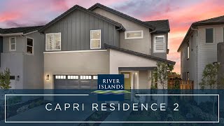 Contemporary Home Designs from River Islands Capri Residence 2 Model Walkthrough [upl. by Cairns]