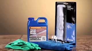 Miracle Sealants  Tile Stone amp Grout Sealer [upl. by Aiksas]