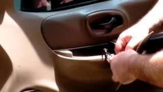 2001 Ford F150 Door Lock Actuator Replacement [upl. by Sola124]