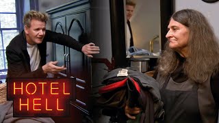 The Curious Case Of The Guest Wardrobe Gordons Startling Discovery  Gordon Ramsay Hotel Hell [upl. by Enelear]