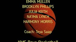 KMS Basketball Teams 2223 [upl. by Mckinney]