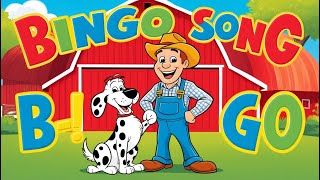 Bingo Song  Fun Farm Adventure  SingAlong for Kids [upl. by Ennovyhs564]