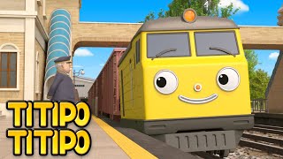 TITIPO TITIPO S1🚂  24 मिस्टर हर्ब के लिए मुश्किल भरा दिन।  Hindi Cartoons  टीटीपो टीटीपो हिंदी [upl. by Erreid606]