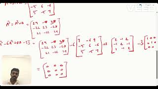 Cayley Hamilton Theorem [upl. by Desmond655]