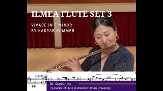 ILMEA Flute Set 3 Vivace in F Minor by Kaspar Kummer [upl. by Emerick]