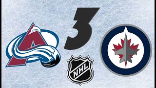 NHL 24 Avalanche vs Jets Game 2 [upl. by Zoldi]