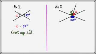 Vertically Opposite Angles [upl. by Eceirahs]